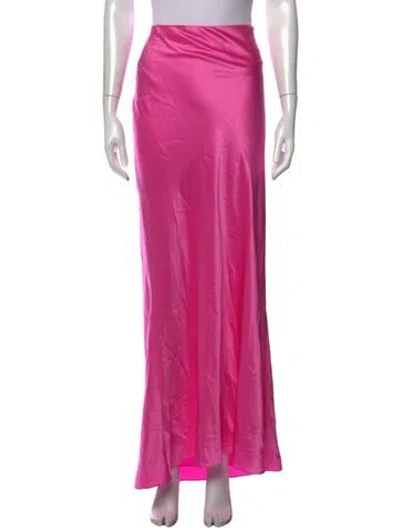 Pre-owned The Sei Silk Long Skirt W/ Tags In Pink