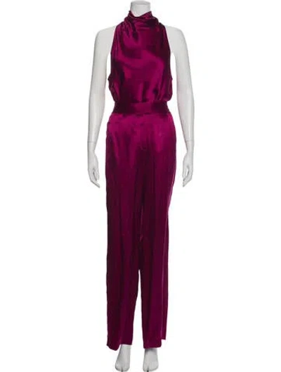 Pre-owned The Sei Silk Pant Set W/ Tags In Purple