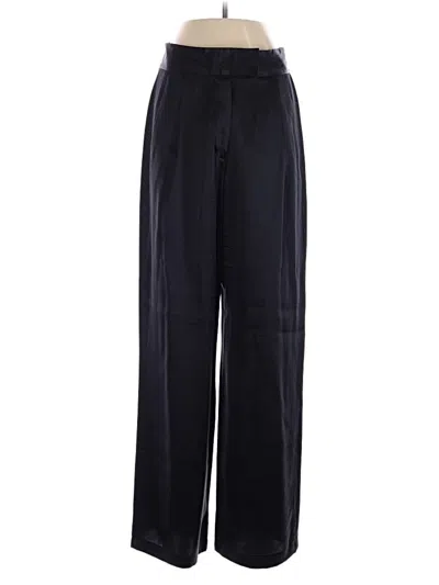 Pre-owned The Sei Silk Pants In Black