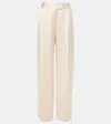 The Sei Silk Satin Straight Pants