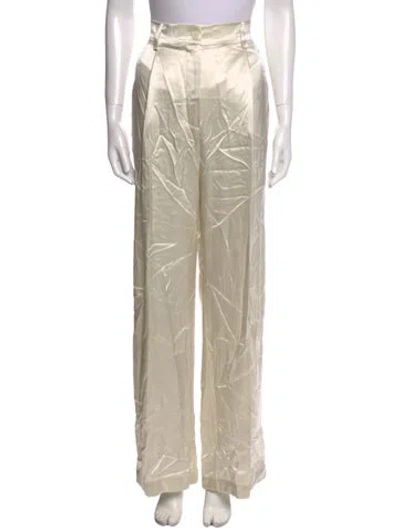 Pre-owned The Sei Silk Wide Leg Pants W/ Tags In Neutral