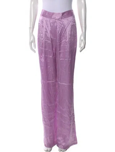 Pre-owned The Sei Silk Wide Leg Pants W/ Tags In Purple