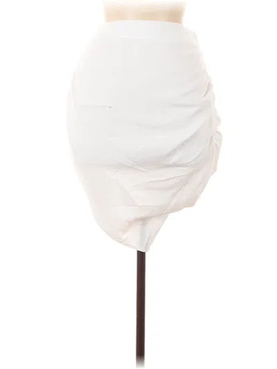 Pre-owned The Sei Sleeveless Top White Strapless Neckline Tops