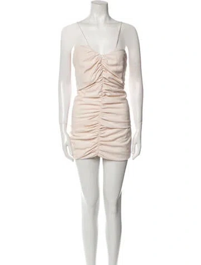 Pre-owned The Sei Square Neckline Mini Dress W/ Tags In Pink