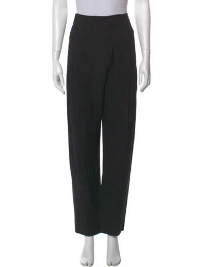 Pre-owned The Sei Straight Leg Pants In Black