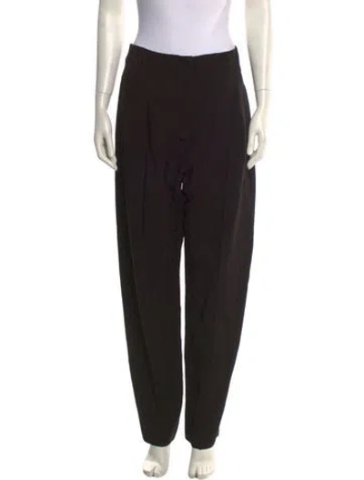 Pre-owned The Sei Straight Leg Pants In Black