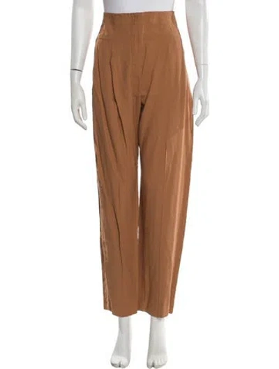 Pre-owned The Sei Straight Leg Pants In Brown