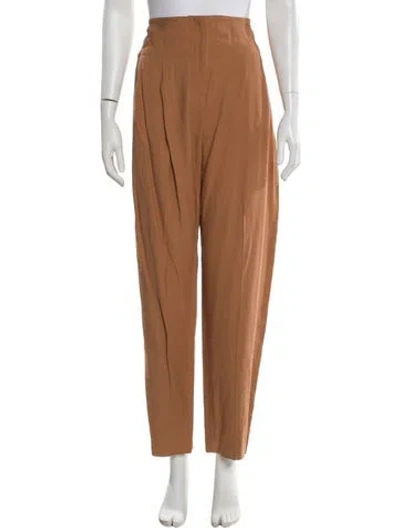 Pre-owned The Sei Straight Leg Pants In Brown