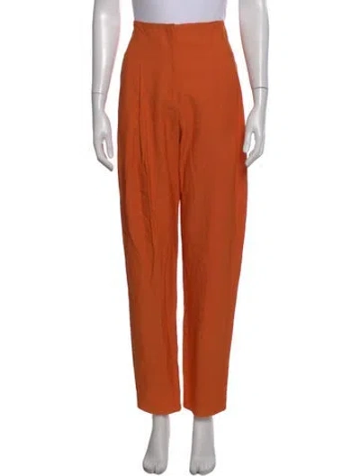 Pre-owned The Sei Straight Leg Pants W/ Tags In Orange