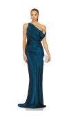 The Sei Strapped Off Shoulder Gown