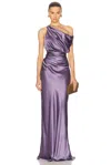 The Sei Strapped Off Shoulder Gown