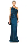 The Sei Strapped Off Shoulder Gown