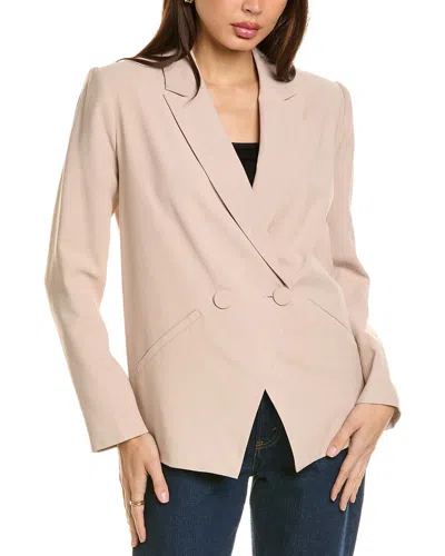 The Sei Twill Blazer In Pink
