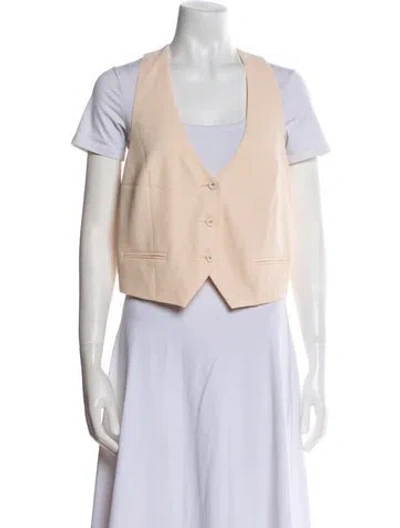 Pre-owned The Sei Vest W/ Tags In Neutral