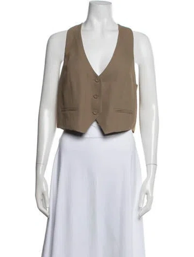Pre-owned The Sei Vest W/ Tags In Neutrals