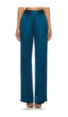 The Sei Wide Leg Trouser In Marine
