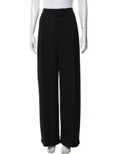 Pre-owned The Sei Wide Leg Pants In Black/metallic