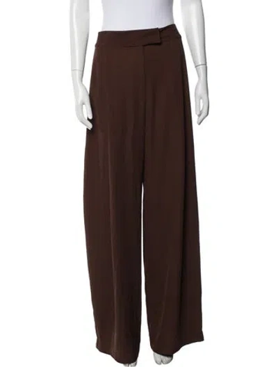 Pre-owned The Sei Wide Leg Pants In Brown