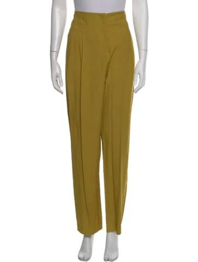 Pre-owned The Sei Wide Leg Pants In Green