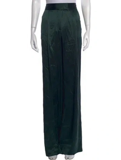 Pre-owned The Sei Wide Leg Pants In Green