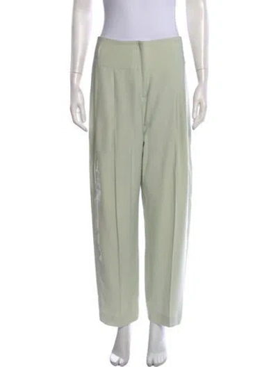 Pre-owned The Sei Wide Leg Pants In Green