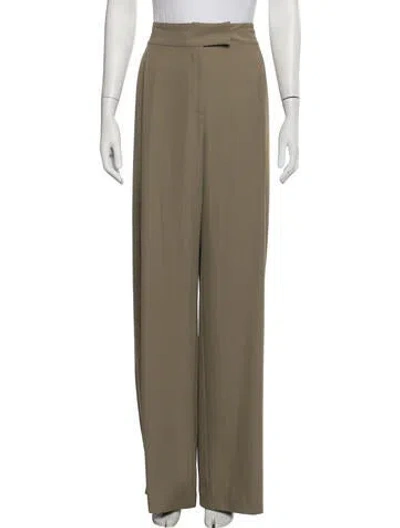 Pre-owned The Sei Wide Leg Pants In Neutrals