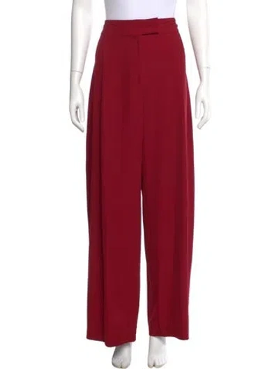 Pre-owned The Sei Wide Leg Pants In Red