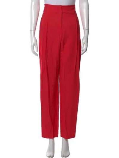 Pre-owned The Sei Wide Leg Pants In Red