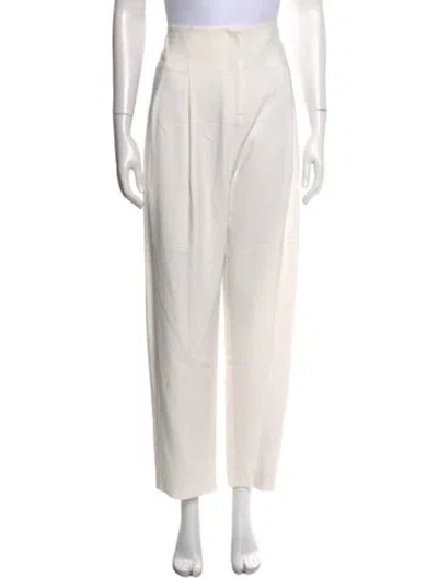 Pre-owned The Sei Wide Leg Pants In White
