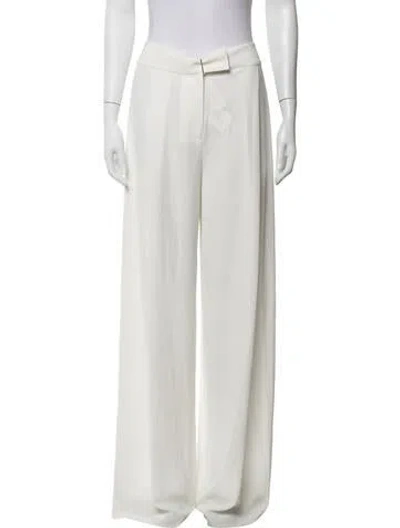 Pre-owned The Sei Wide Leg Pants In White