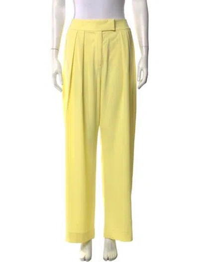 Pre-owned The Sei Wide Leg Pants In Yellow