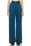 The Sei Wide Leg Trouser In Marine