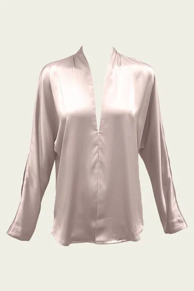 The Sei Women's Oversized Shirt In Stone In White
