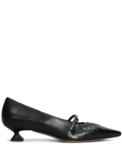 The Seller Pumps In Black Leather