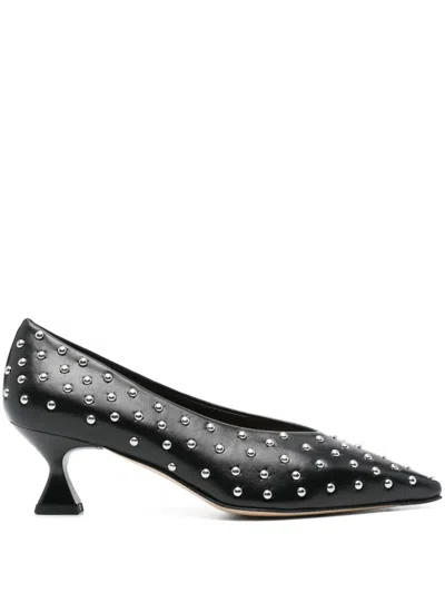 The Seller Pumps In Black Leather
