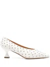 The Seller Pumps In White Leather In White