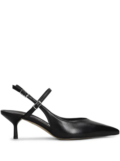 The Seller Pumps In Black Leather