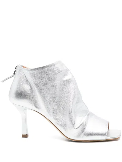 THE SELLER 75MM PLEAT-DETAILED BOOTS