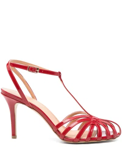 THE SELLER 80MM LEATHER SANDALS