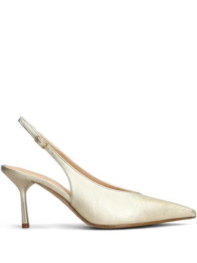 The Seller Pumps In Platinum Leather