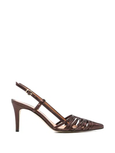 The Seller Caged Slingback Pumps In Brown