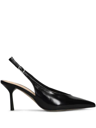 The Seller Pumps In Black Leather