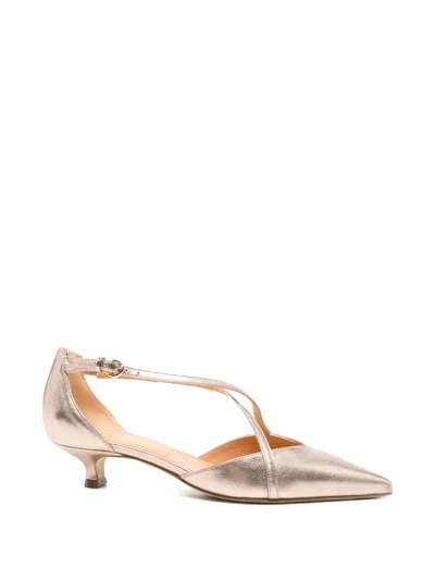 The Seller Pointed Strap Pumps In Pink
