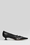 The Seller Pointed-toe Buckle Pumps In Black