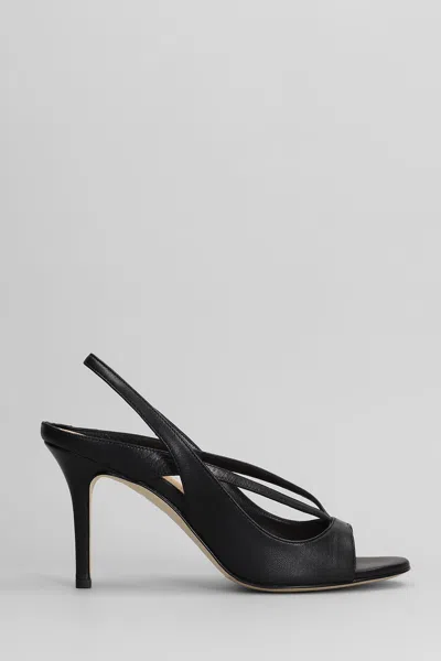 The Seller Sandals In Black Leather