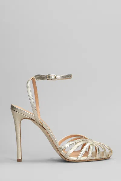 The Seller Sandals In Platinum Leather