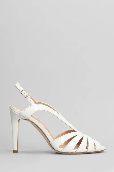 The Seller Sandals In White Leather