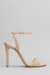 The Seller 100mm Leather Sandals In Neutral