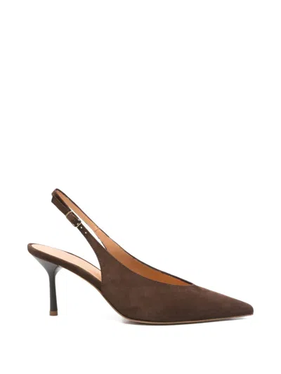 The Seller Slingback Pumps In Brown