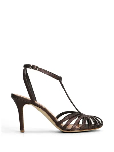 The Seller Stiletto-heel Sandals In Brown